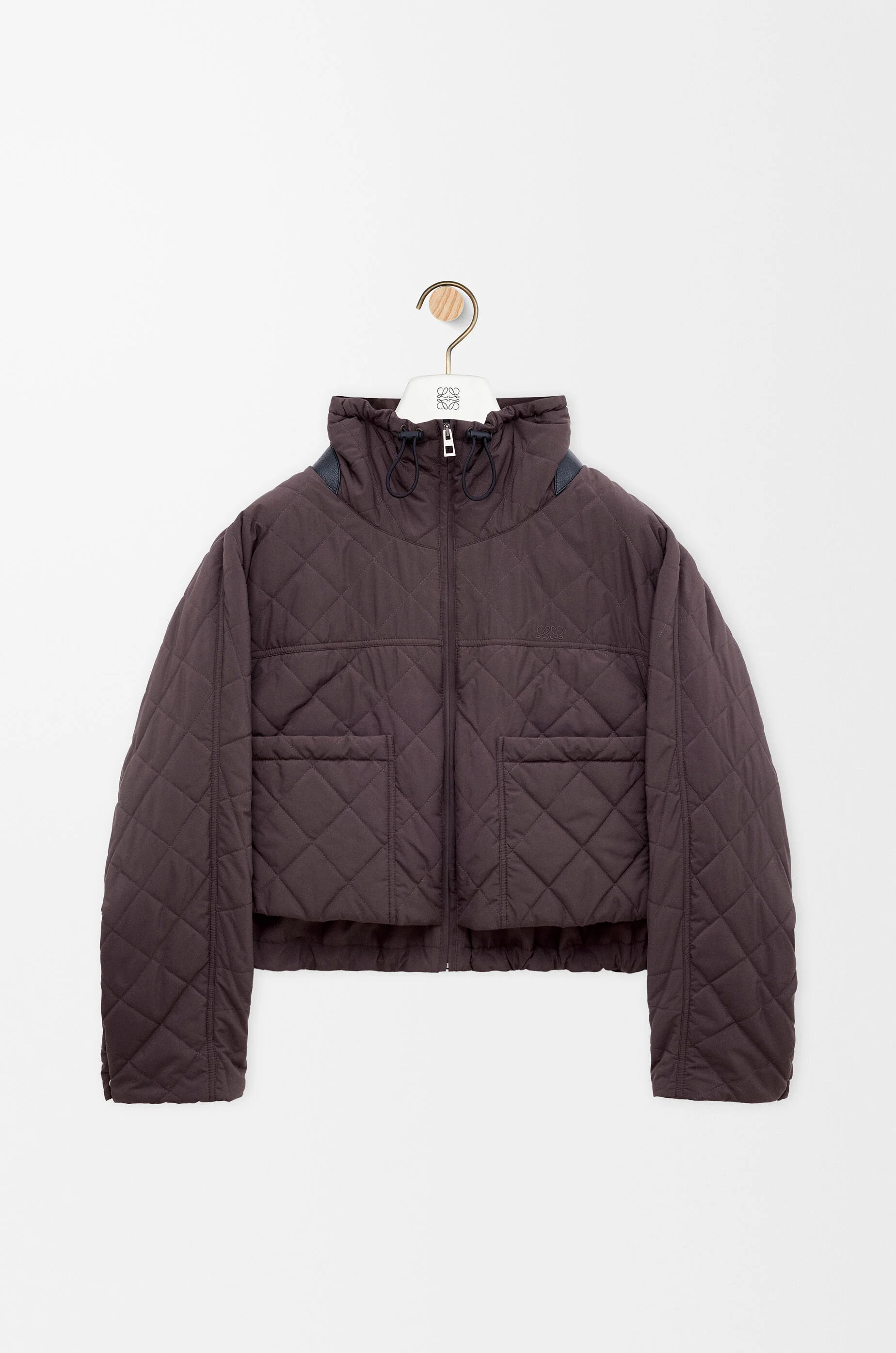 Padded jacket in technical shell - 1