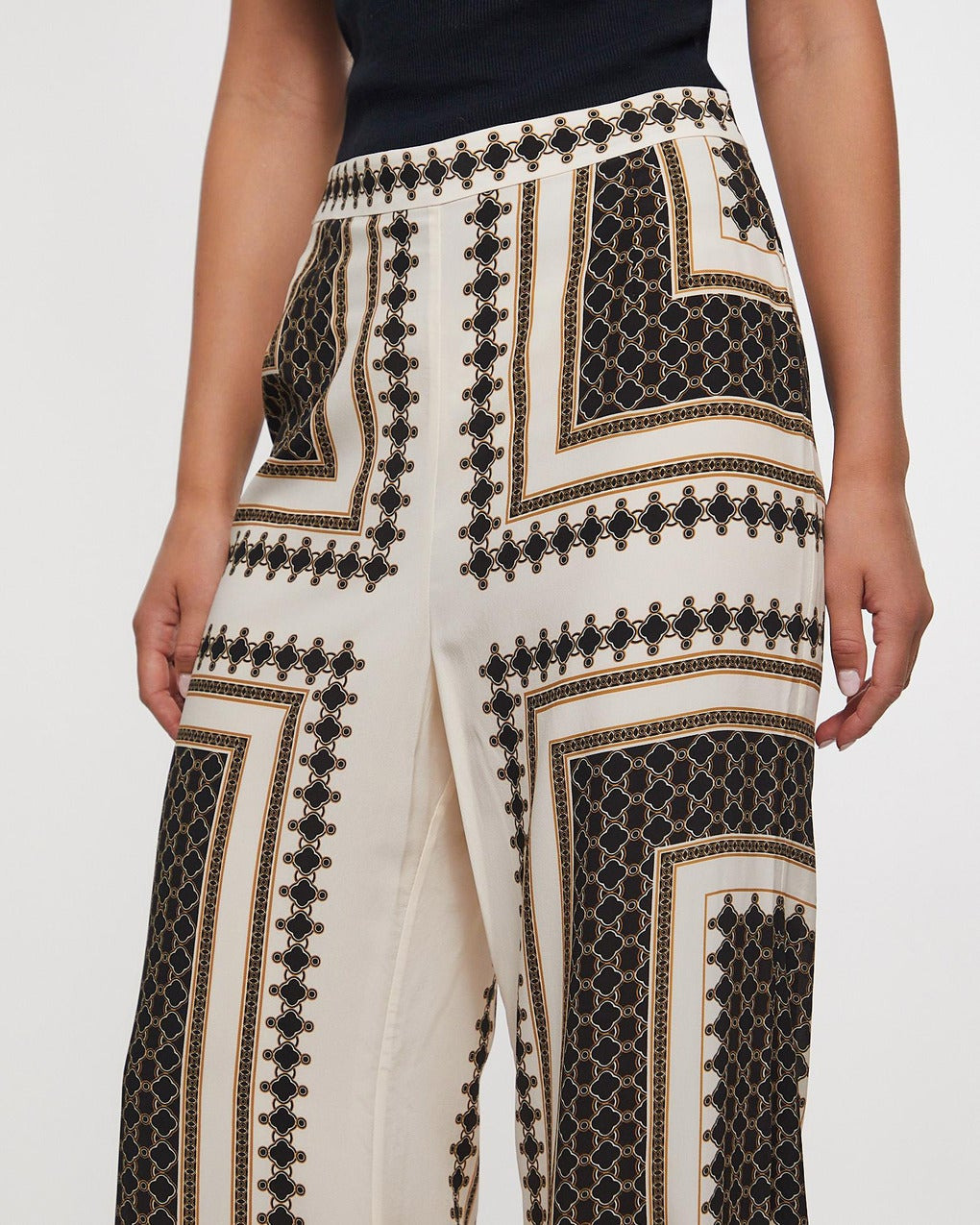 Trousers Flare Pant Print - 5