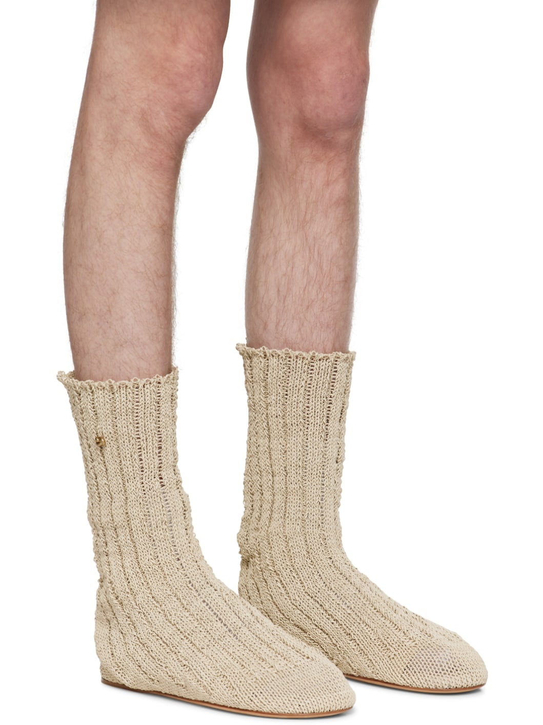 Beige Domenica Boots - 4