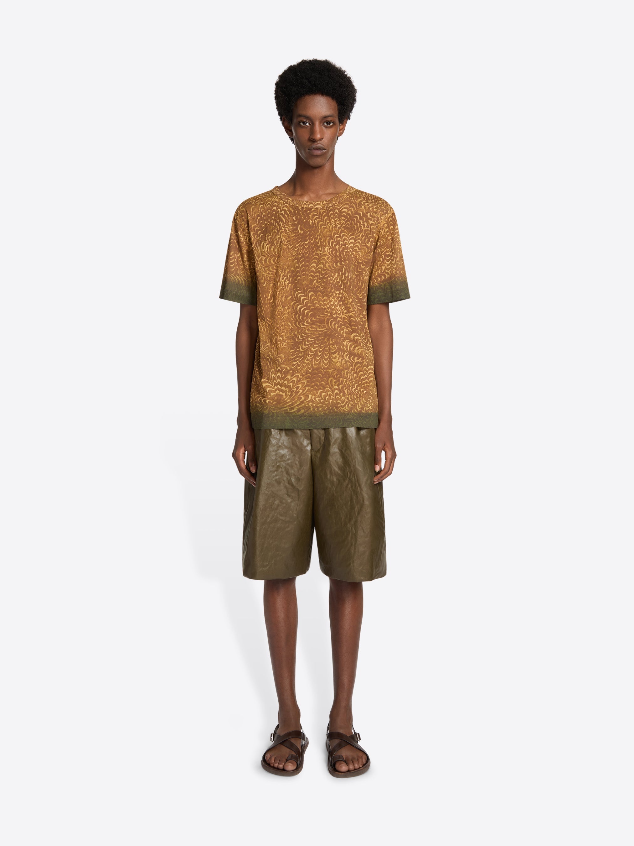 PRINTED COTTON TEE - 2