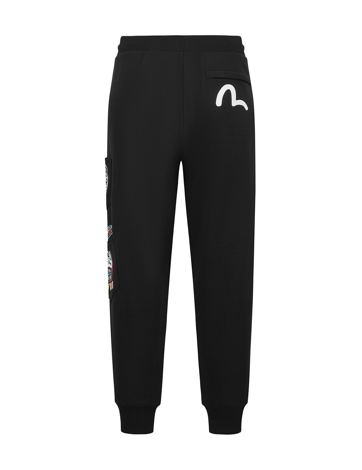 Indian Totem Daruma PrintRegular Fit Sweatpants - 12