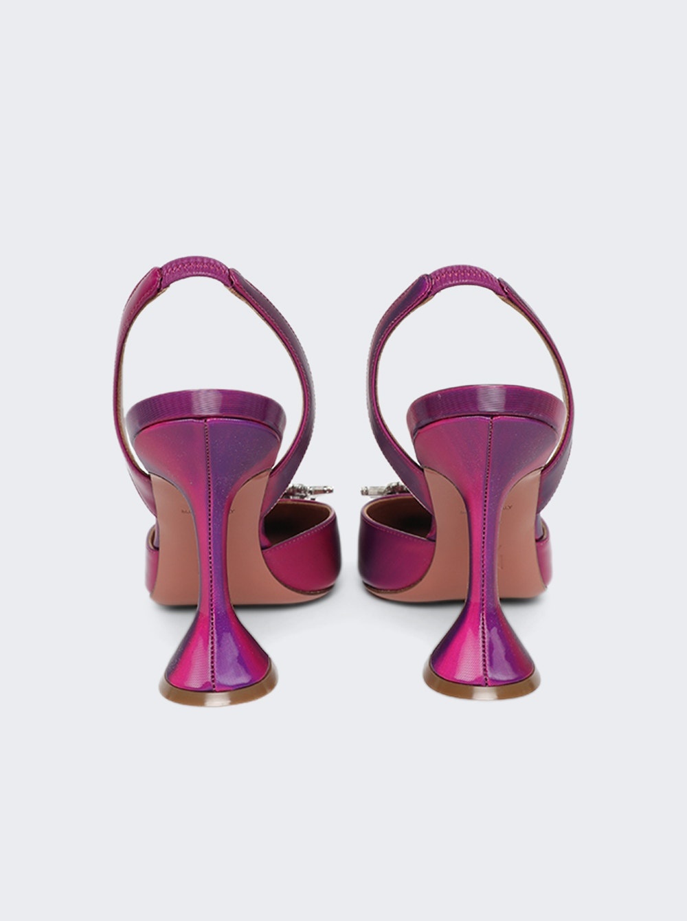 Begum Shadow Slingback Pumps Purple - 3