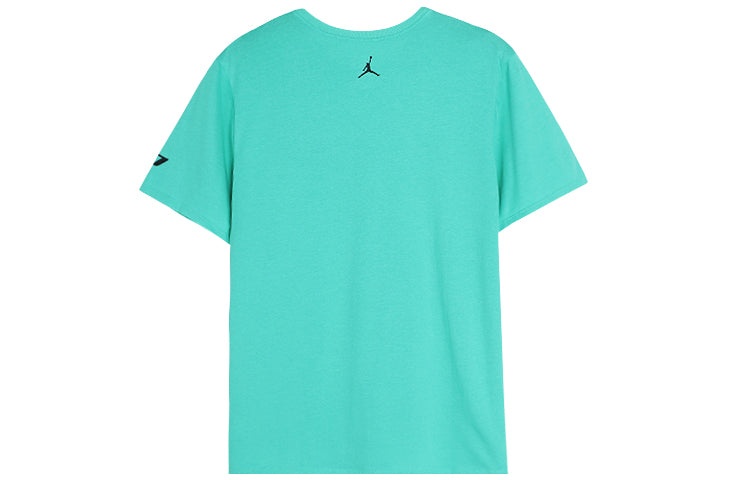 Air Jordan CP3 Paul Athleisure Casual Sports Short Sleeve Green 719728-348 - 2