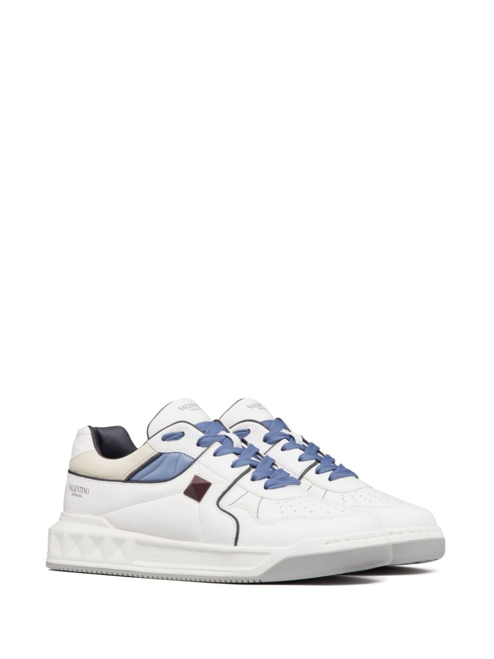 One Stud leather sneakers - 2