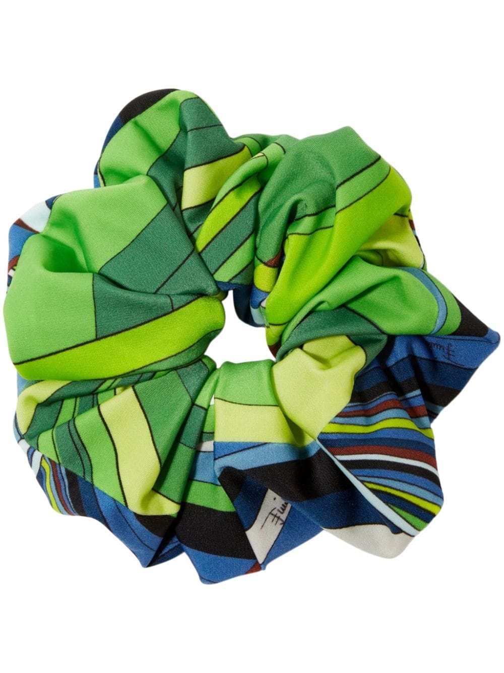 Iride-print scrunchie - 1