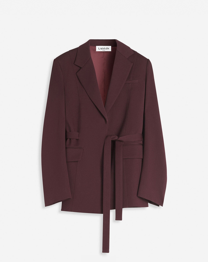 BELTED JACKET - 1