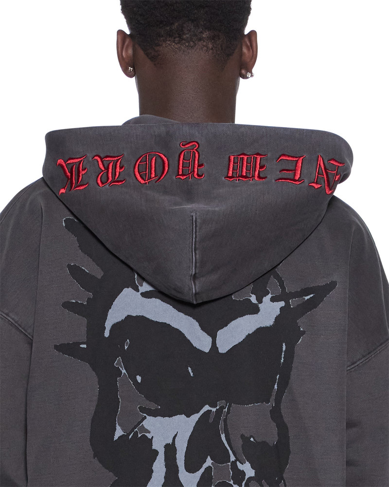 GRAFF EKCESS ZIP THRU HOODIE FADED BLACK 4