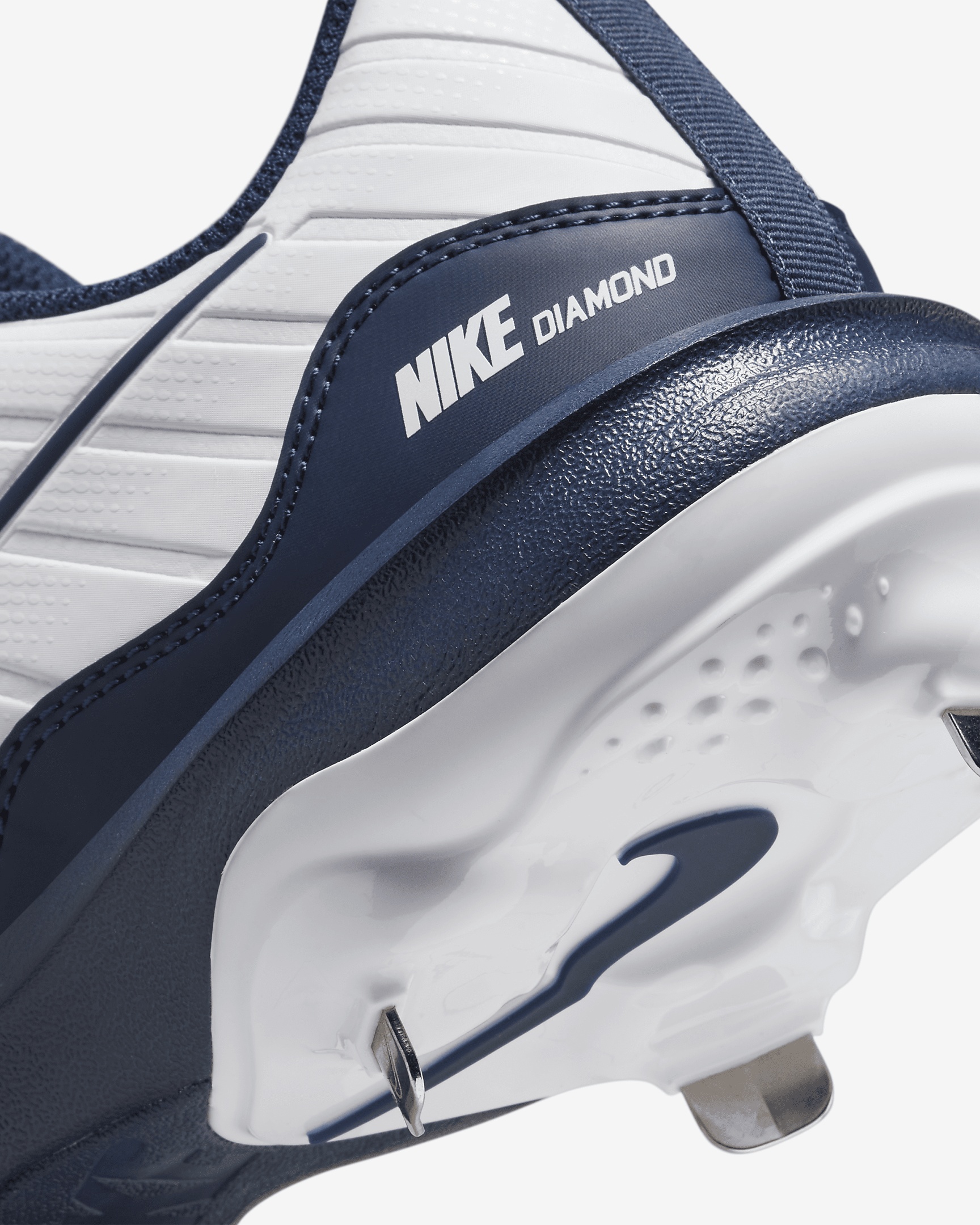 Nike baseball cleats navy blue best sale