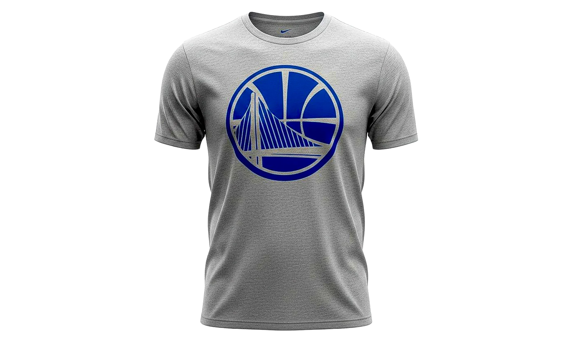 NBA GSW Triblend SS Tee "Dark Heather" M21372 DKHEAT - 1