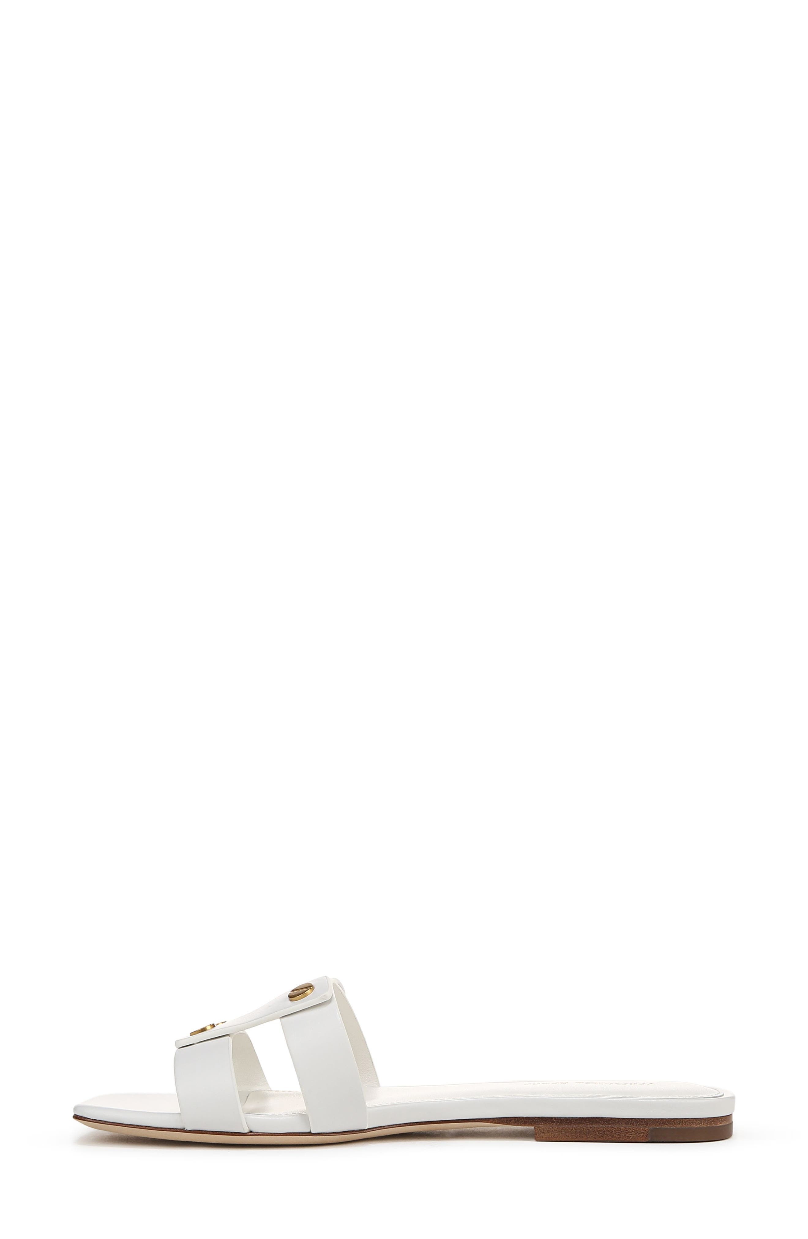 Veronica Beard Via Slide Sandal in Coconut at Nordstrom - 9