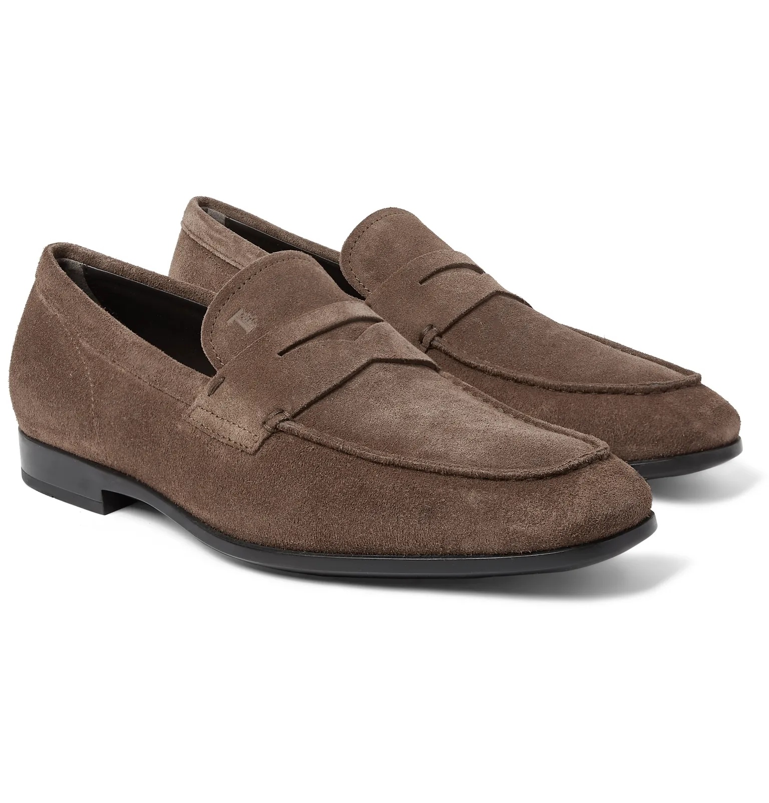 Suede Penny Loafers - 2