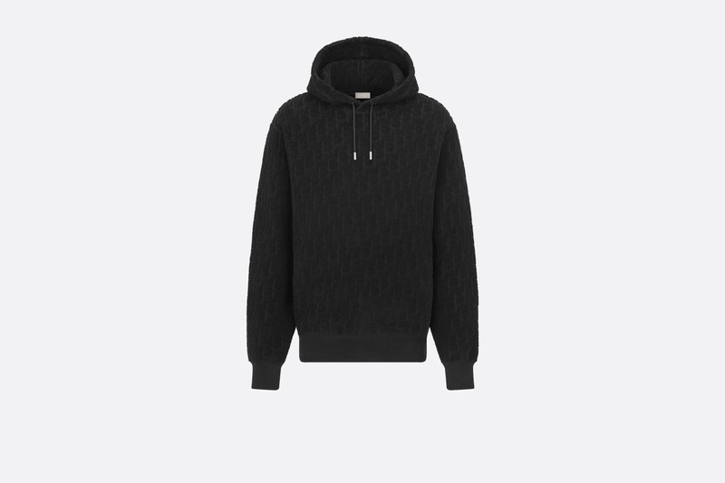 Dior Oblique Relaxed-Fit 후드 스웨터 1