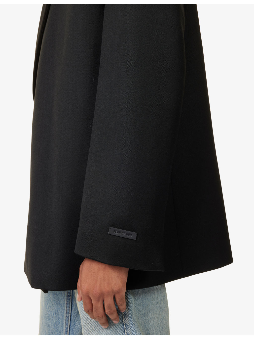 Notch-Lapel Double-Breasted Wool Blazer - 6
