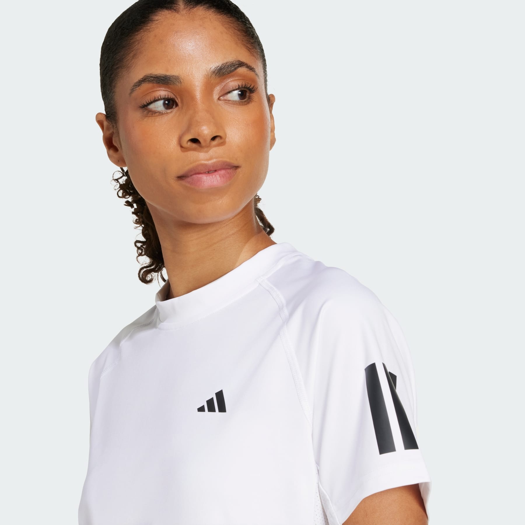 Club 3-Stripes Tennis Climacool Tee - 7