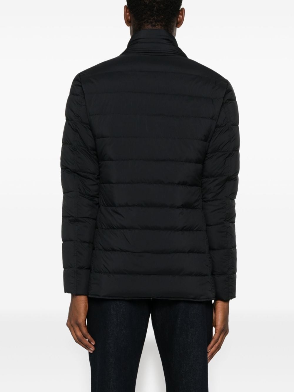 layered insulated padded coat - 4
