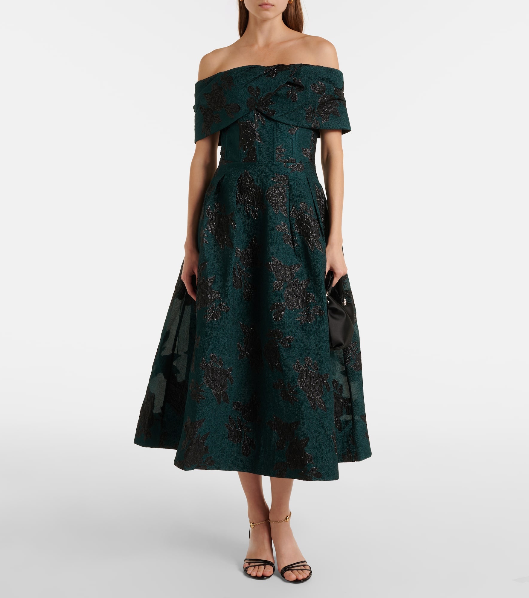 REBECCA VALLANCE ワンピース Beryl embroidered midi 954470 REBECCA VALLANCE ワンピース Beryl embroidered midi 954470