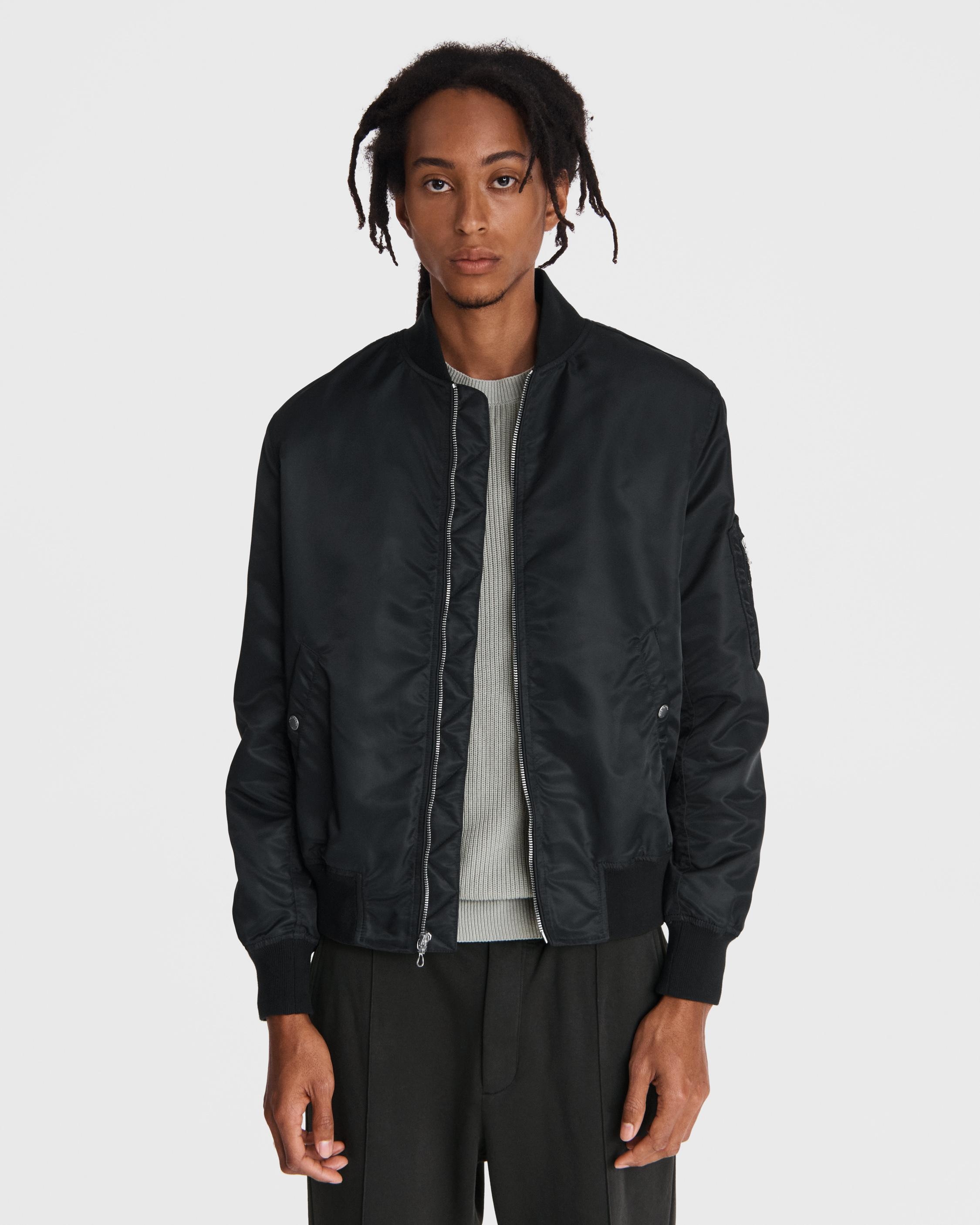 Manston Recycled Nylon Bomber
Oversized Fit Bomber - 2