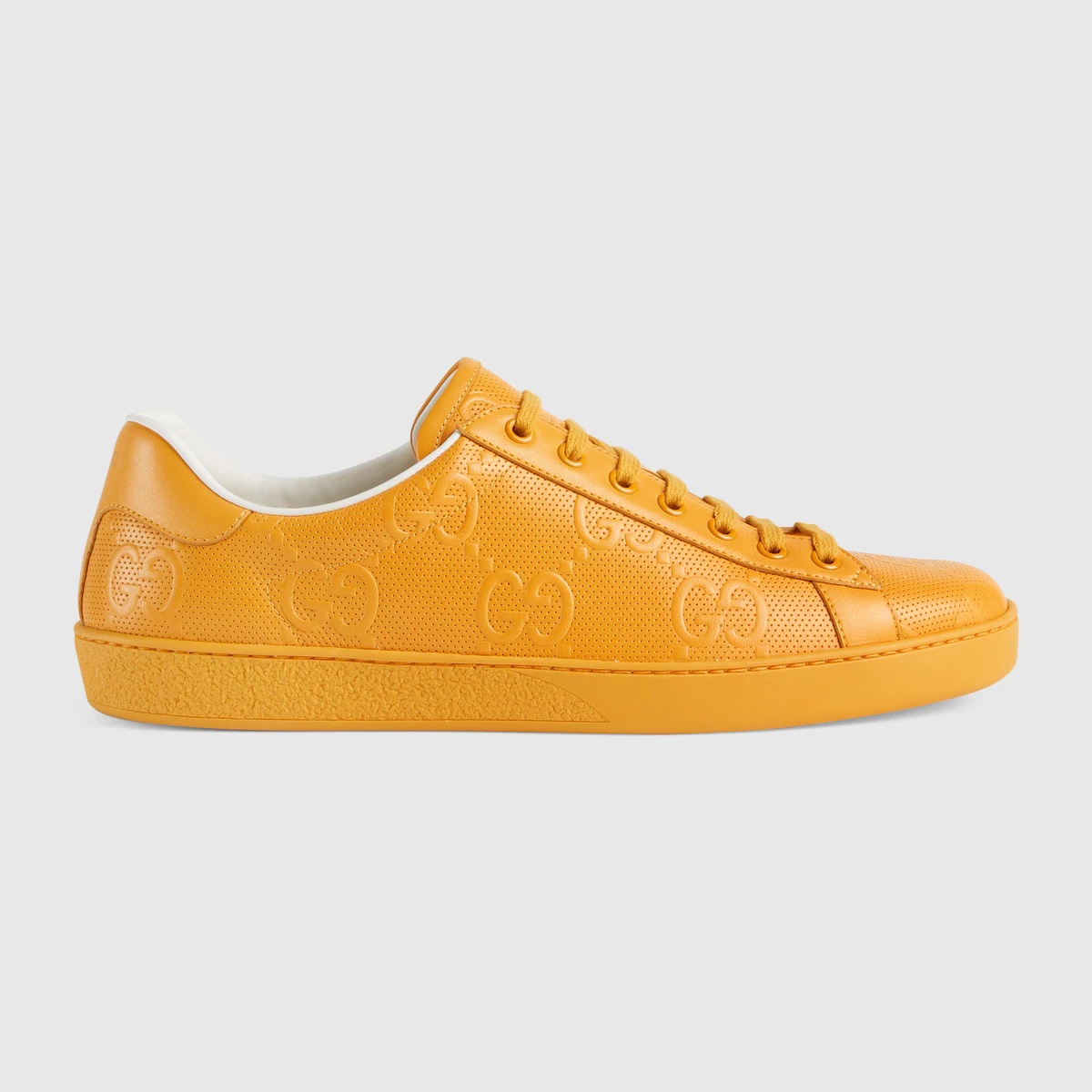 Men's GG embossed Ace sneaker - 1