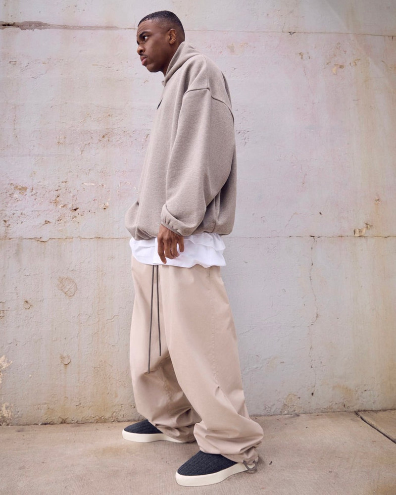 ESSENTIALS COTTON TWILL LOUNGE PANT outlook
