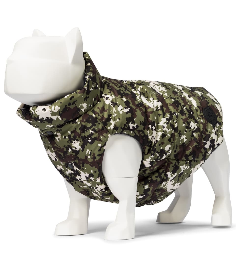 x Poldo camouflage quilted dog vest - 3