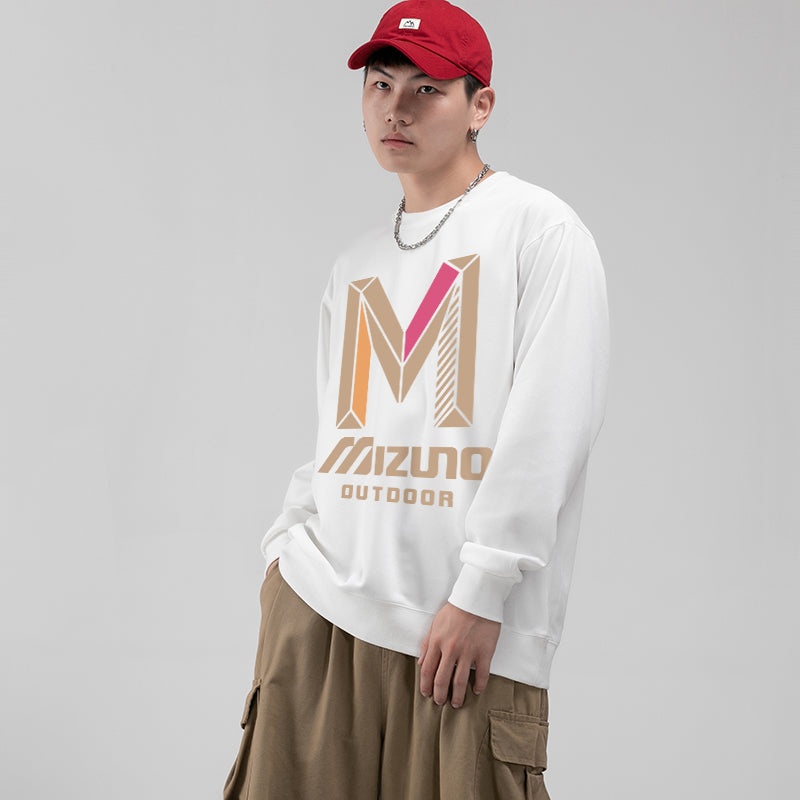 Mizuno Graphic Casual Long Sleeve T-shirt 'White' A2CA2A80 - 6