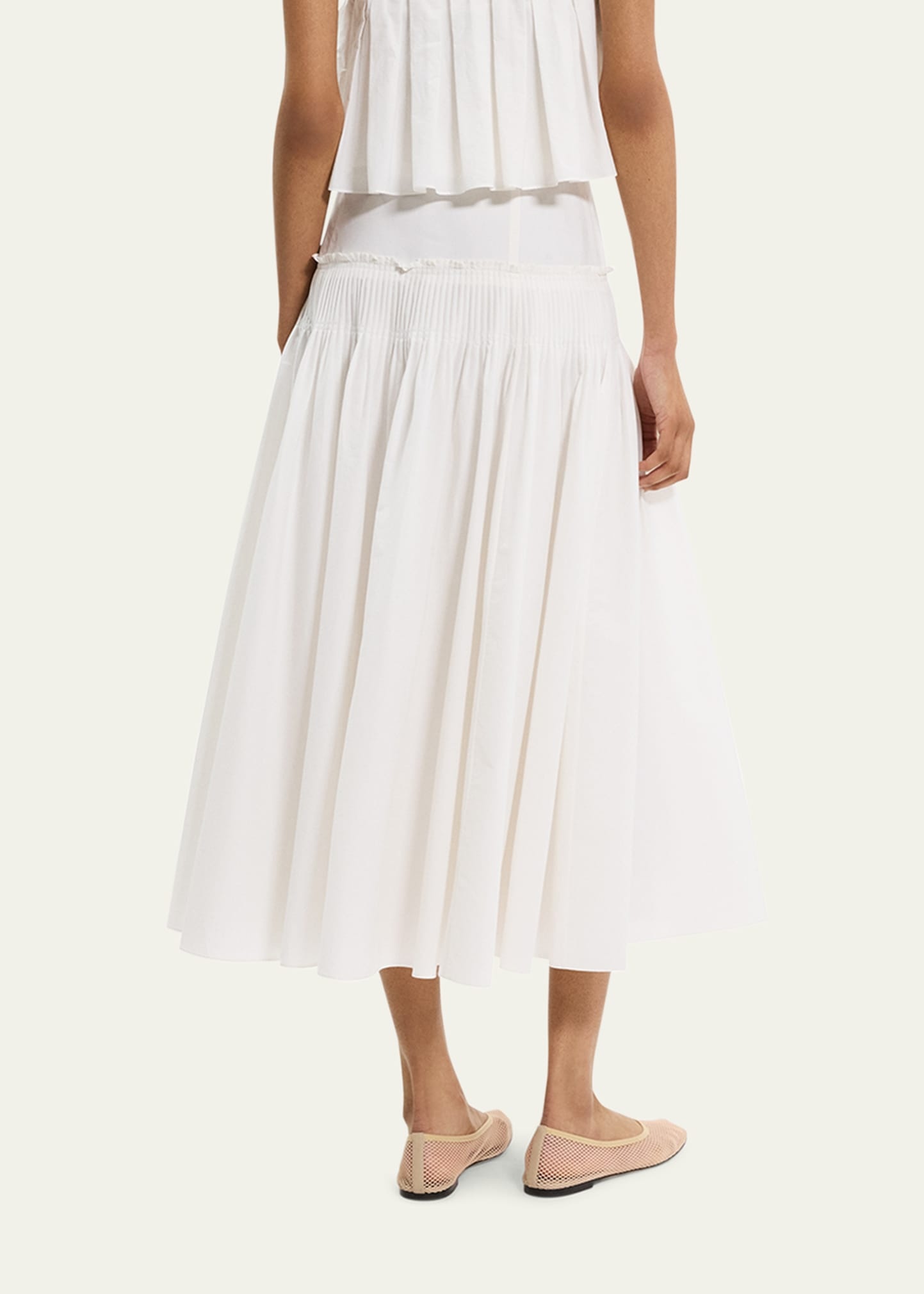 High-Rise Yoke Skirt - 3