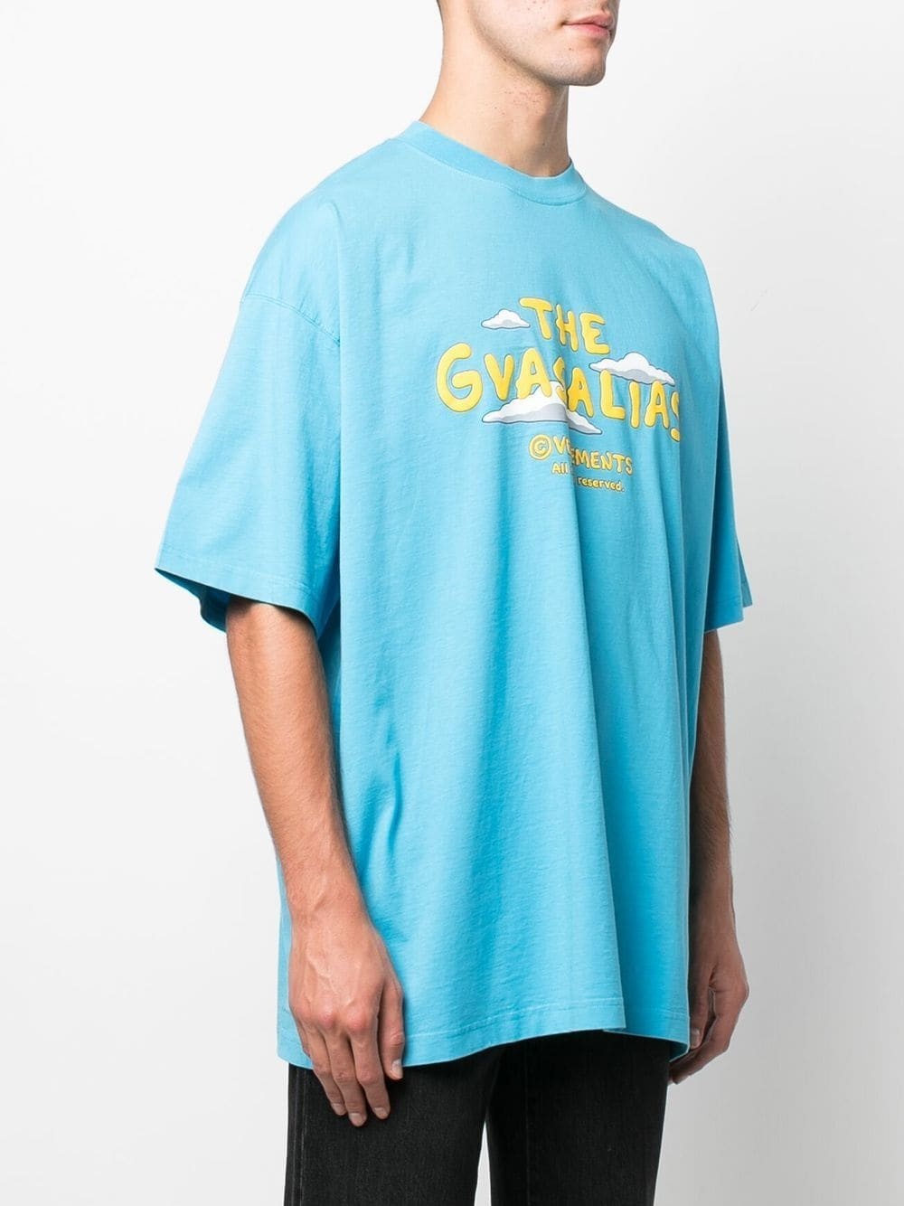 The Gvasalias cartoon logo-print T-shirt - 4