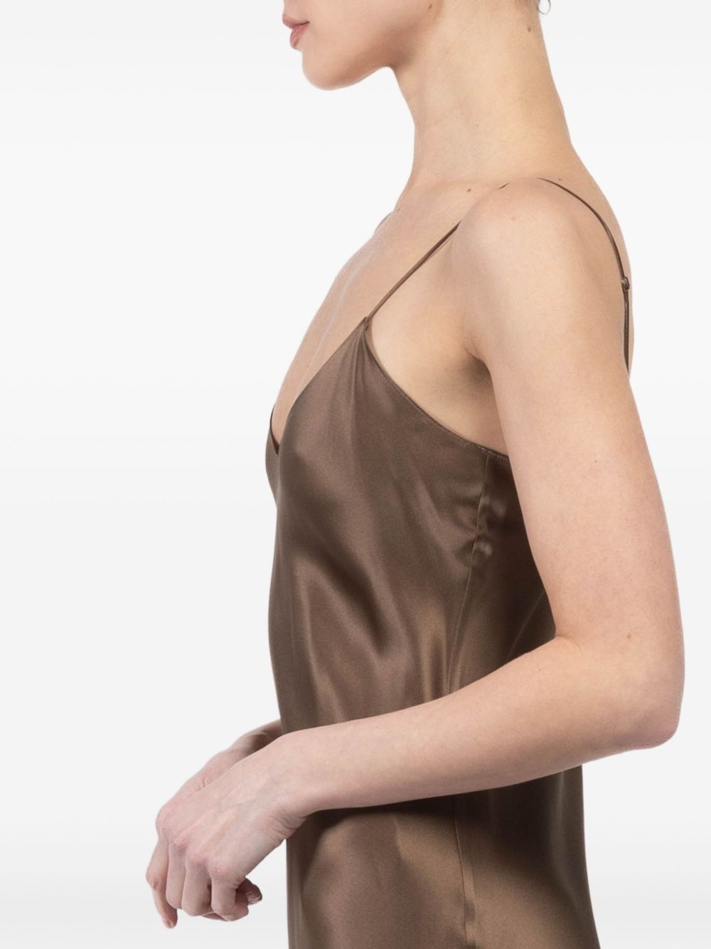 silk dress - 6