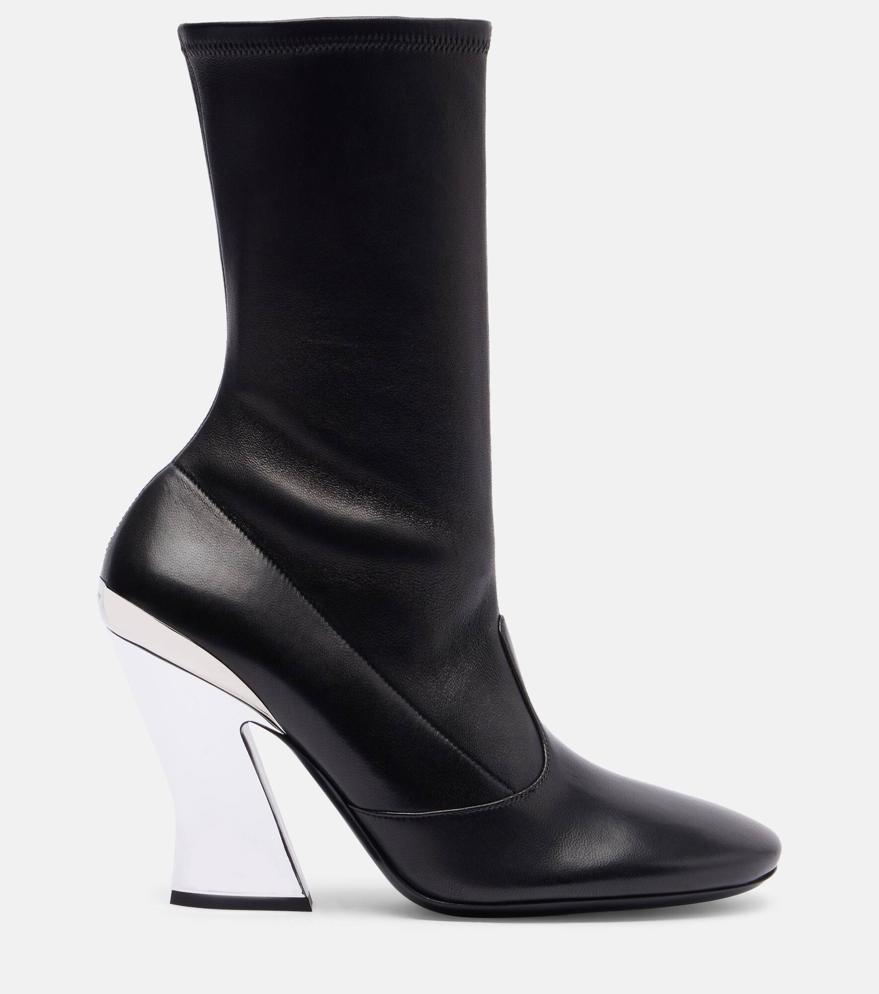 Leather 95 ankle boots - 4