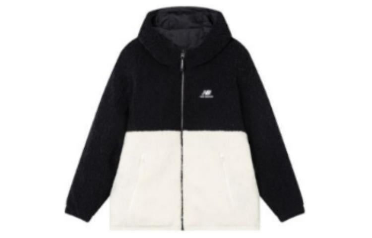 New Balance logo Sportswear Puffer 'Black White' 5PC44733-BK - 3