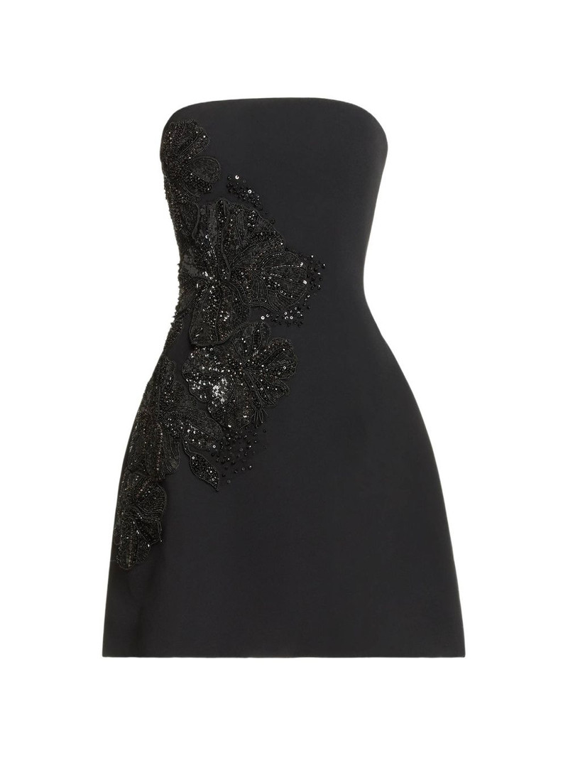 sequin-embellished mini dress 1