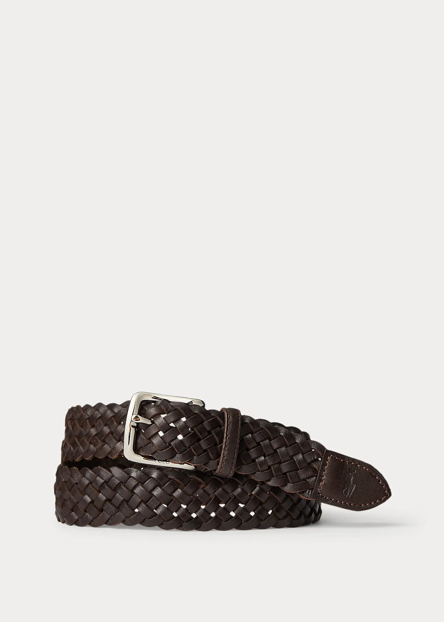Braided Vachetta Leather Belt - 1
