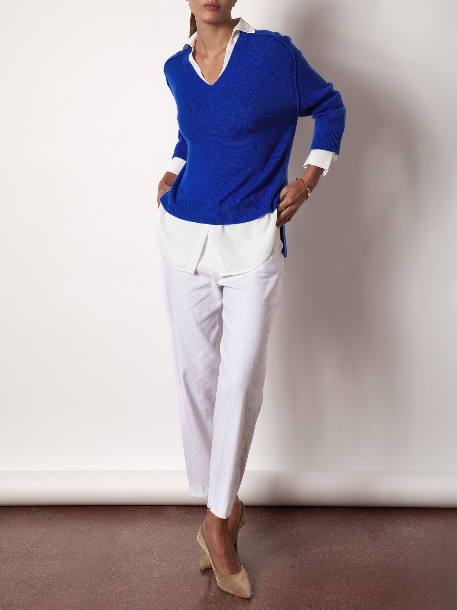 The Looker Layered V-Neck - 3