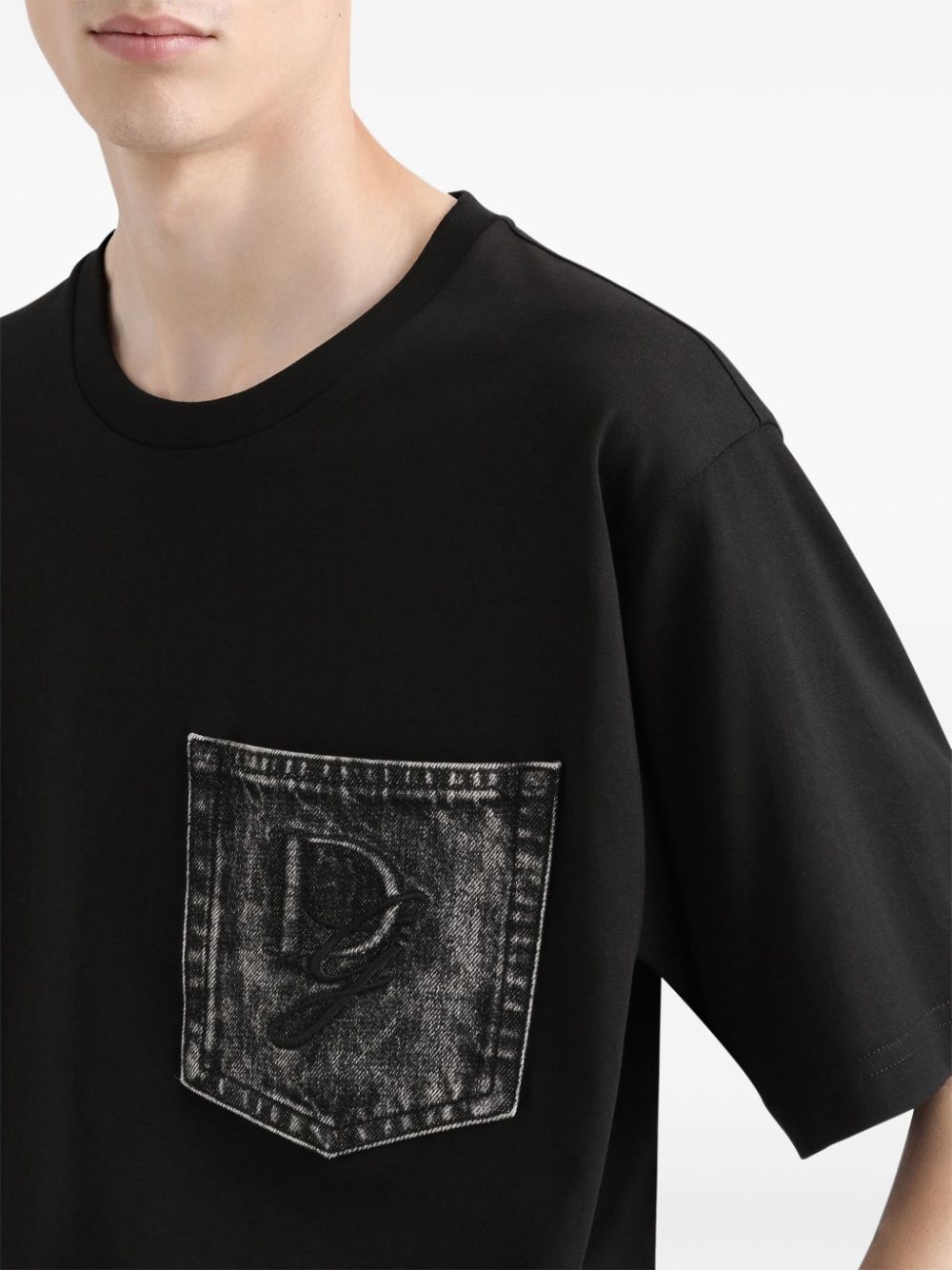 logo pocket T-shirt - 5