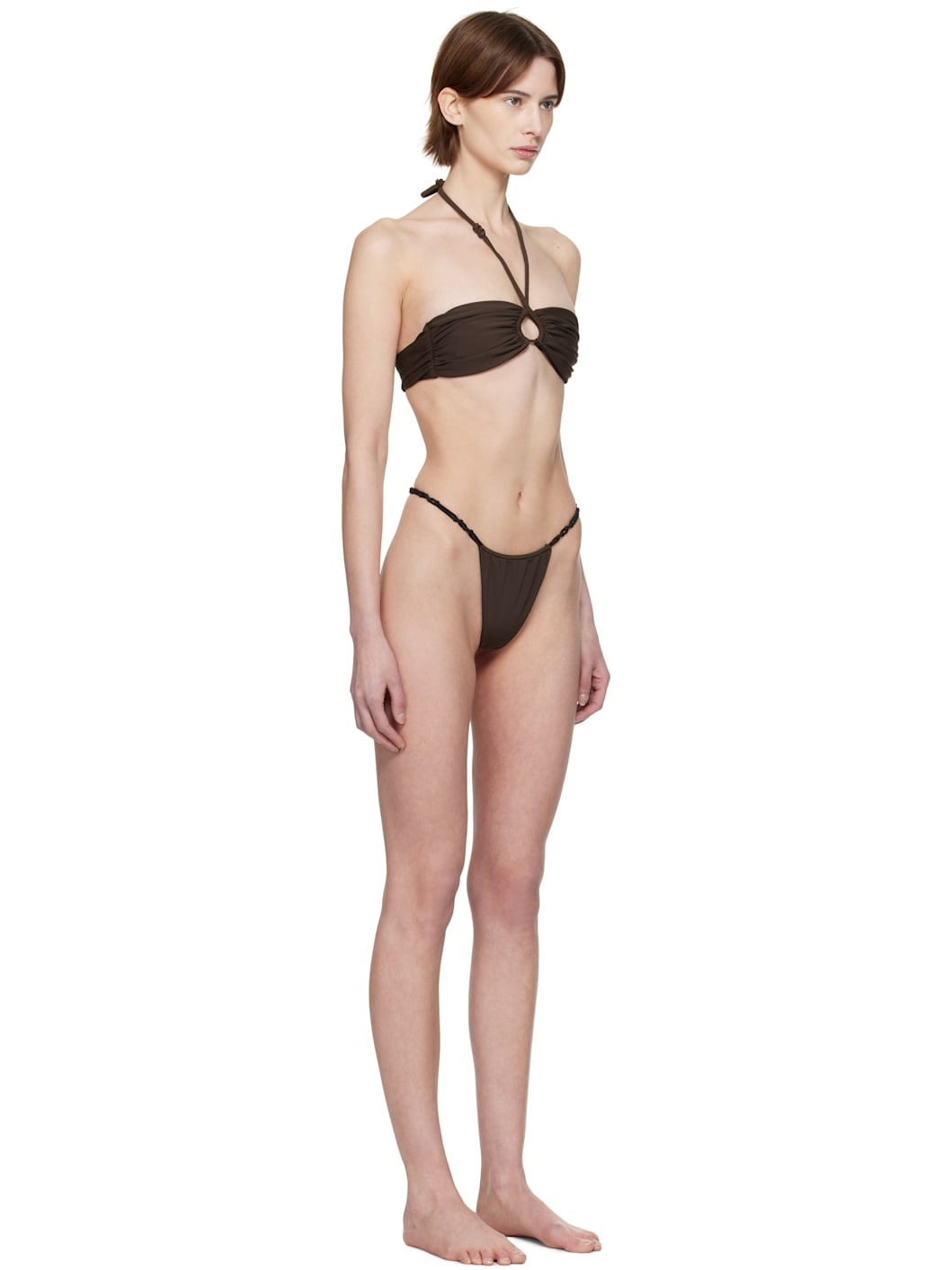 Brown V Knot & Avril Bikini - 2