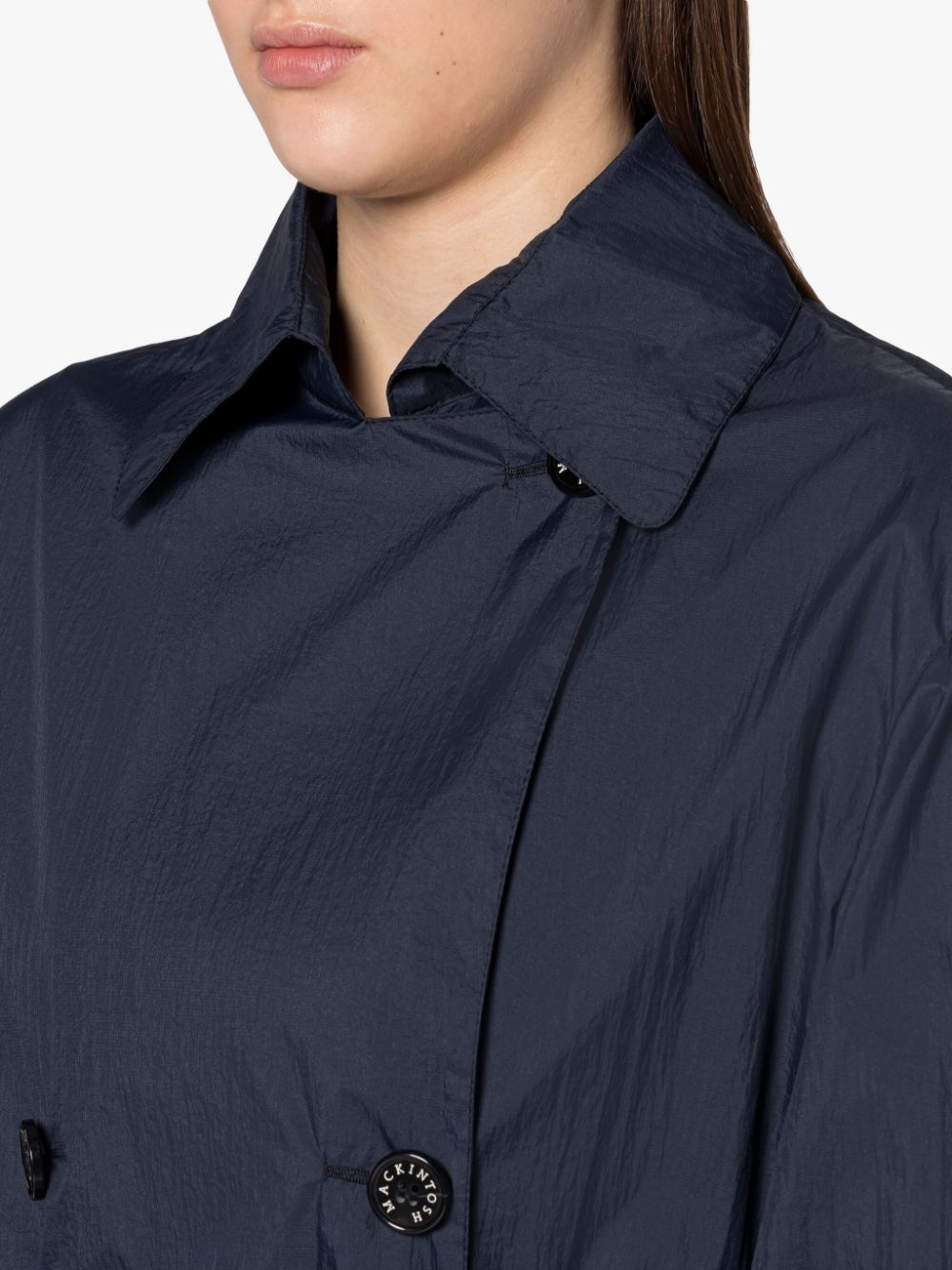 ERVIE NAVY NYLON COAT | LM-1107 - 5