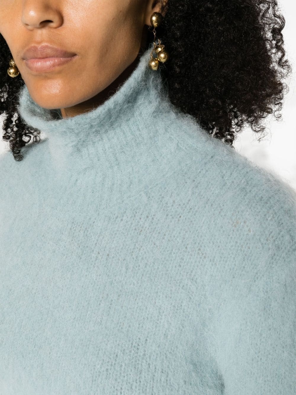 funnel-neck jumper - 5