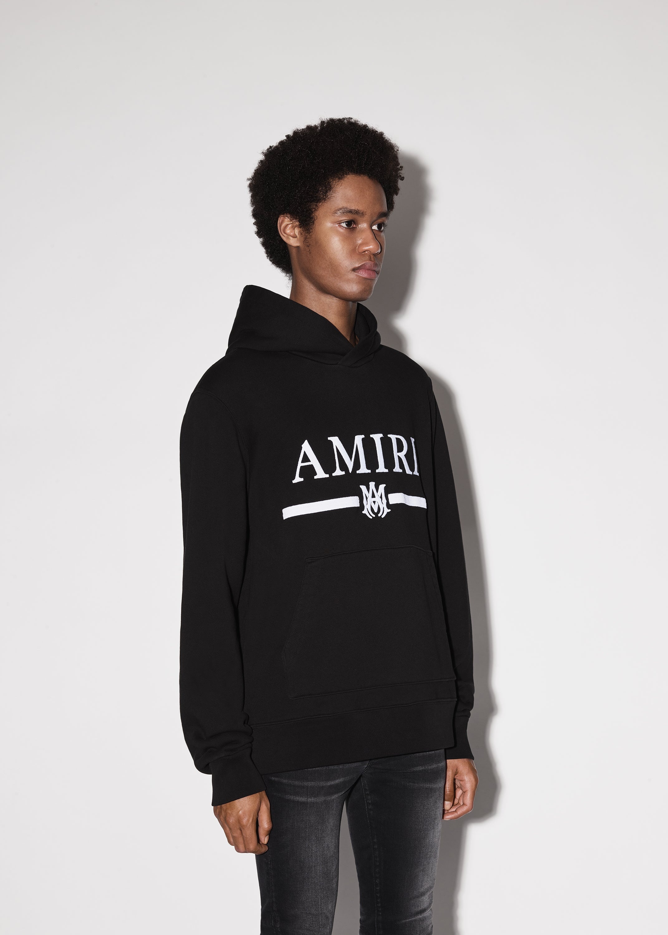 AMIRI M.A. BAR EMBROIDERY HOODIE - 3