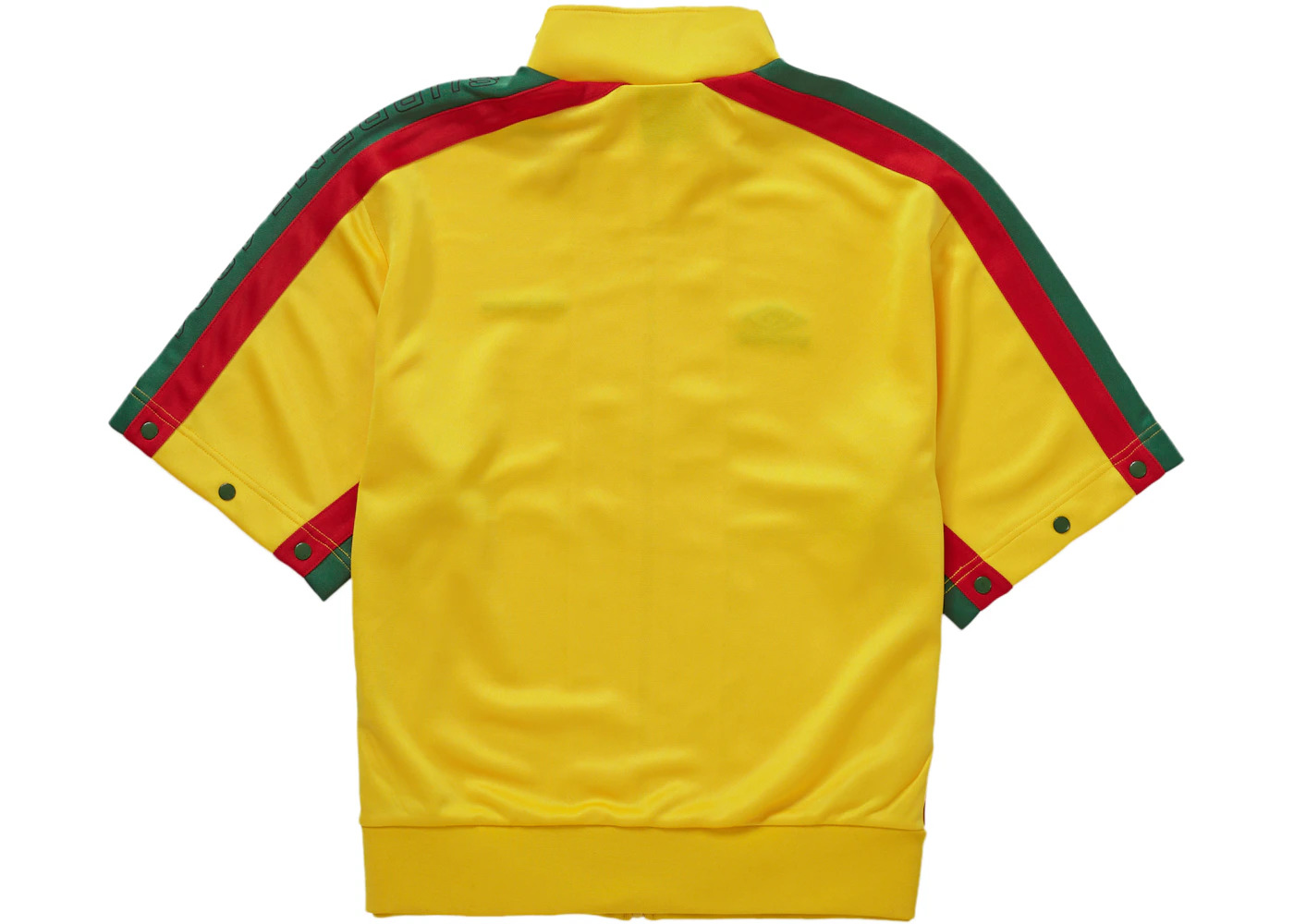 Supreme Umbro Snap Sleeve Jacket Yellow - 4
