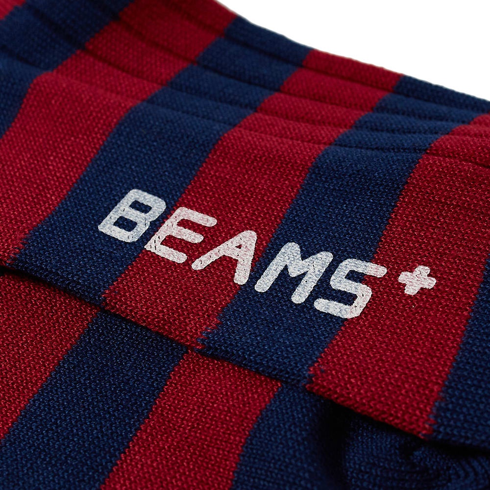 Beams Plus Rib Stripe Sock - 2