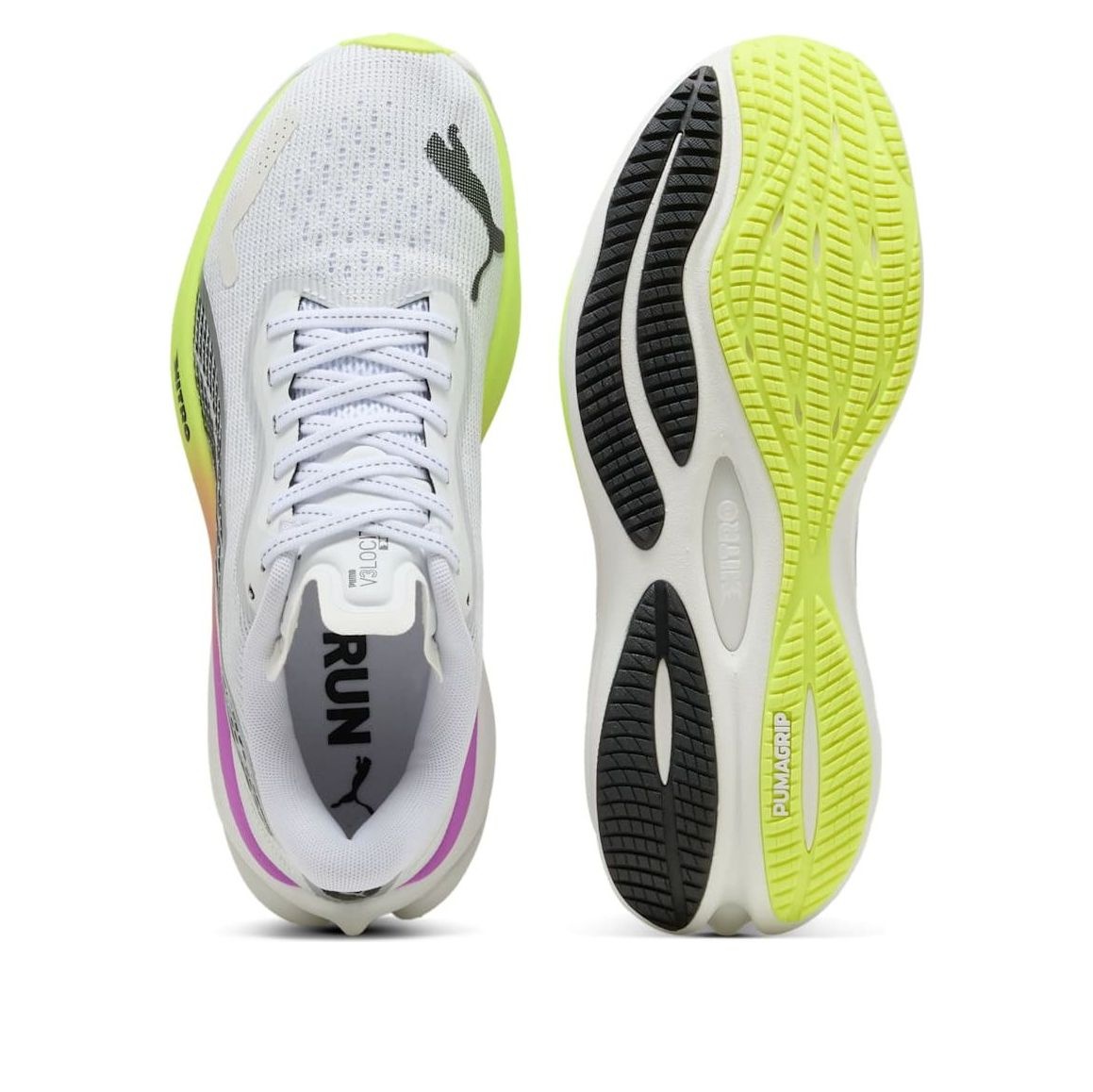 (WMNS) PUMA Velocity Nitro 3 'White Pure Magenta' 377749-18 - 4