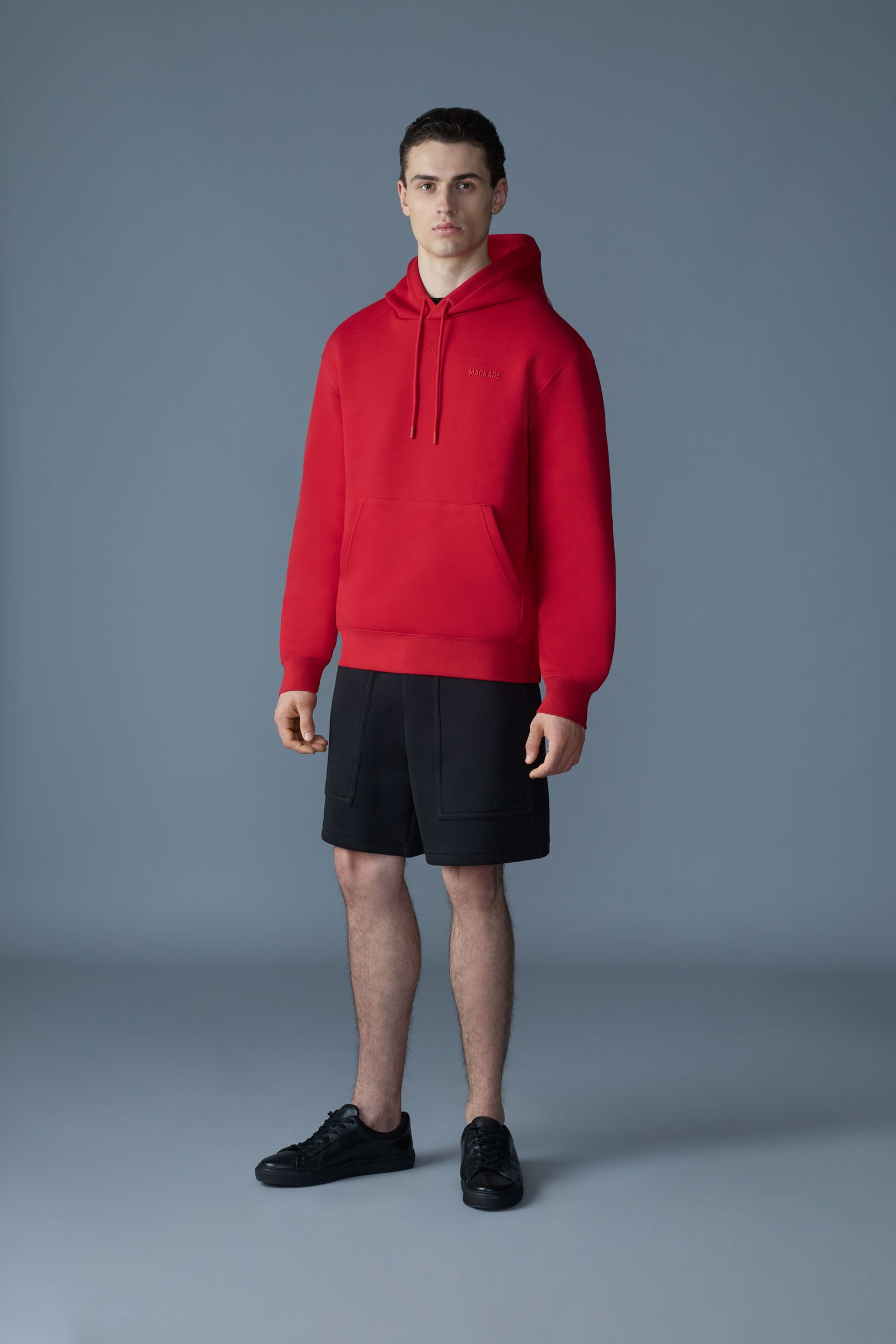 KRYSTIAN Double-face Jersey hoodie - 2