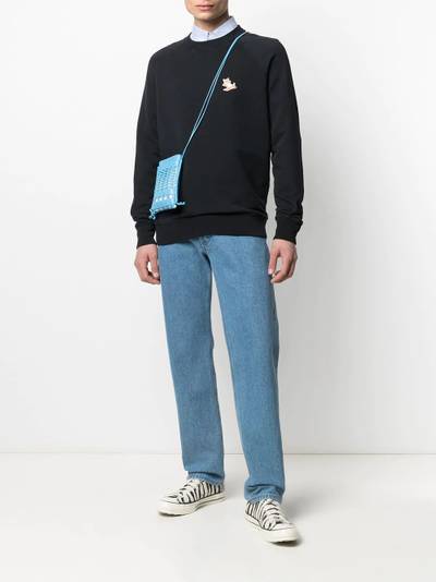 Maison Kitsuné embroidered logo sweatshirt outlook