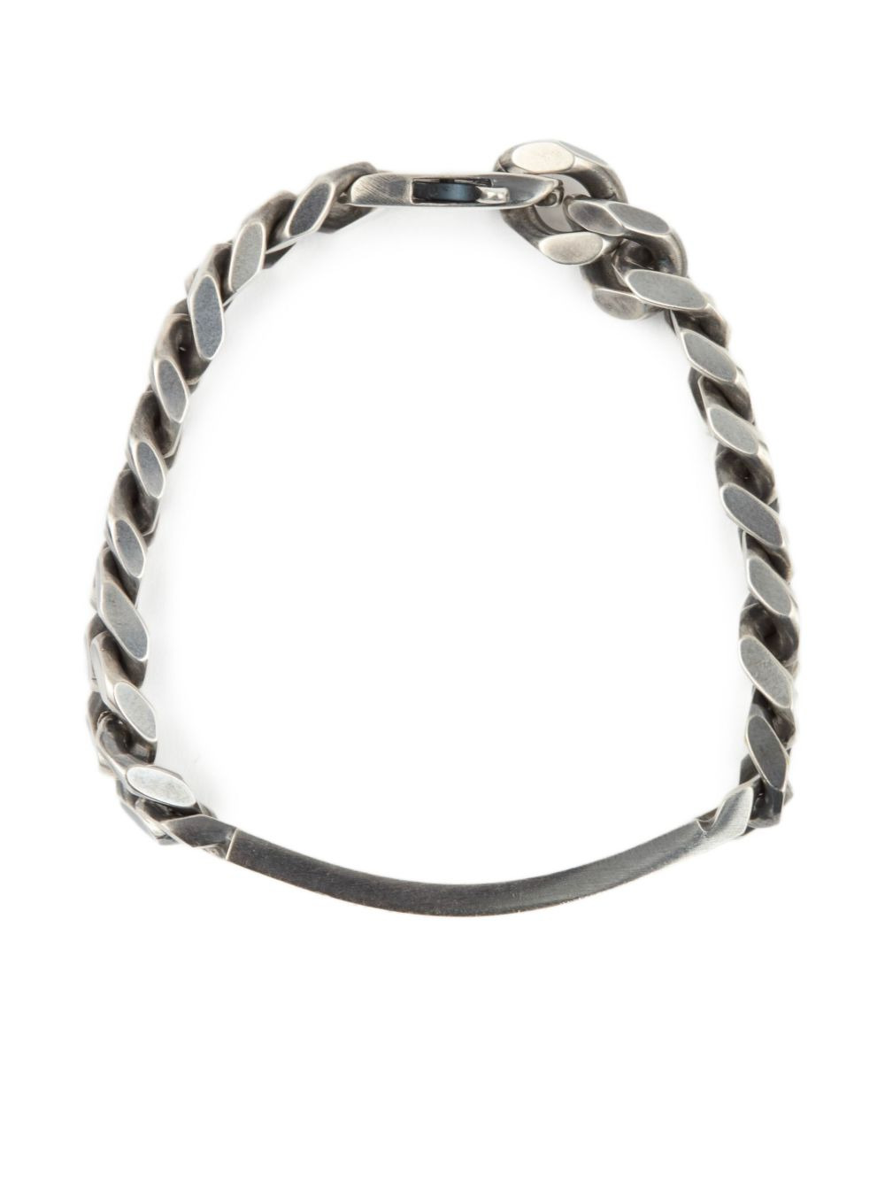 logo-engraved chain bracelet - 3