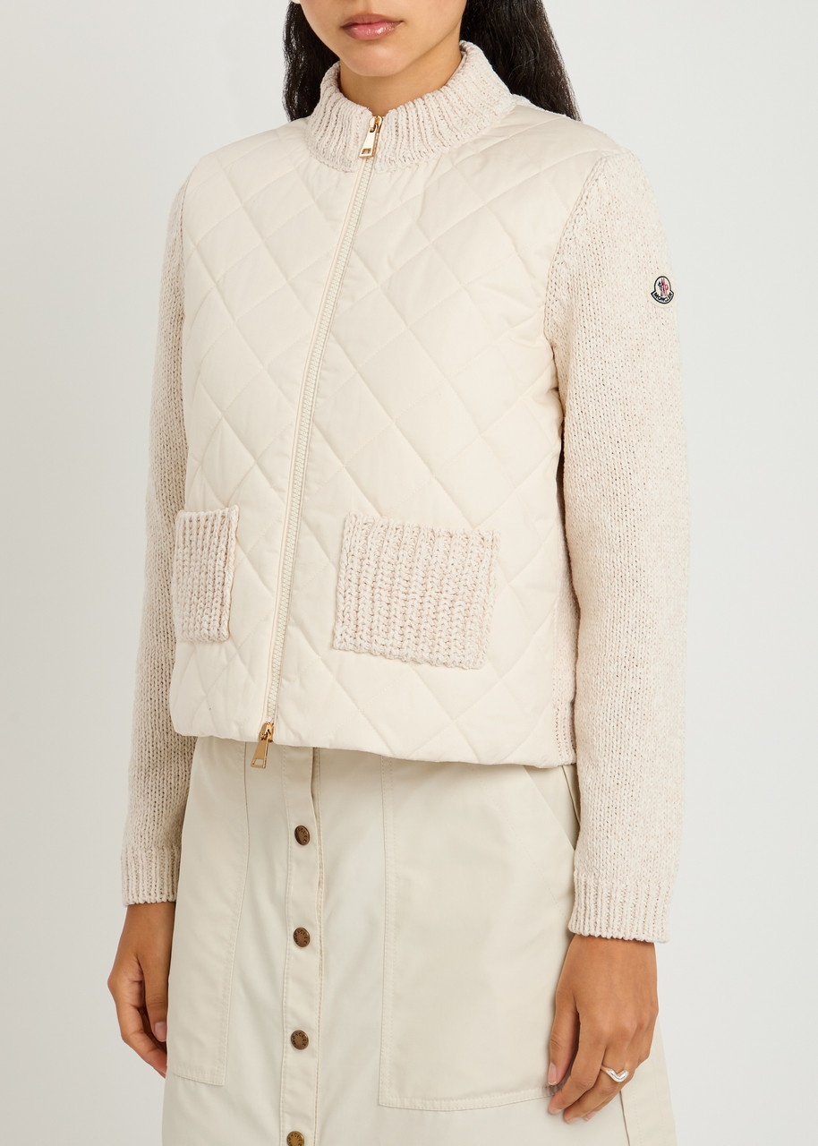 Moncler Quilted Knit Jacket - 2