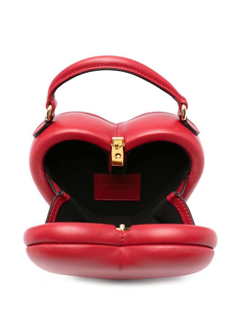 heart-shaped quilted tote bag 5