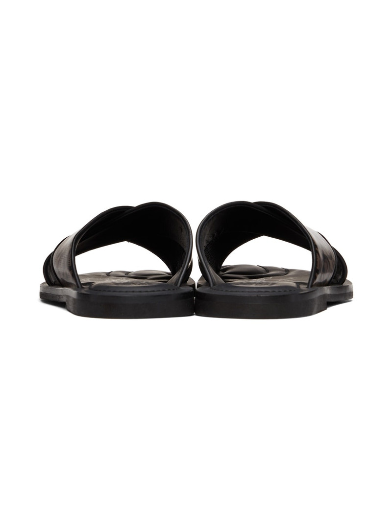 Black Gancini Sandals 2