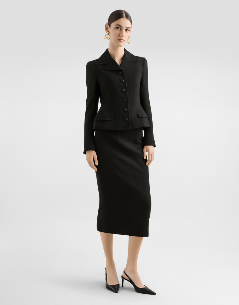 Dolce & Gabbana Single-breasted virgin wool jacket outlook