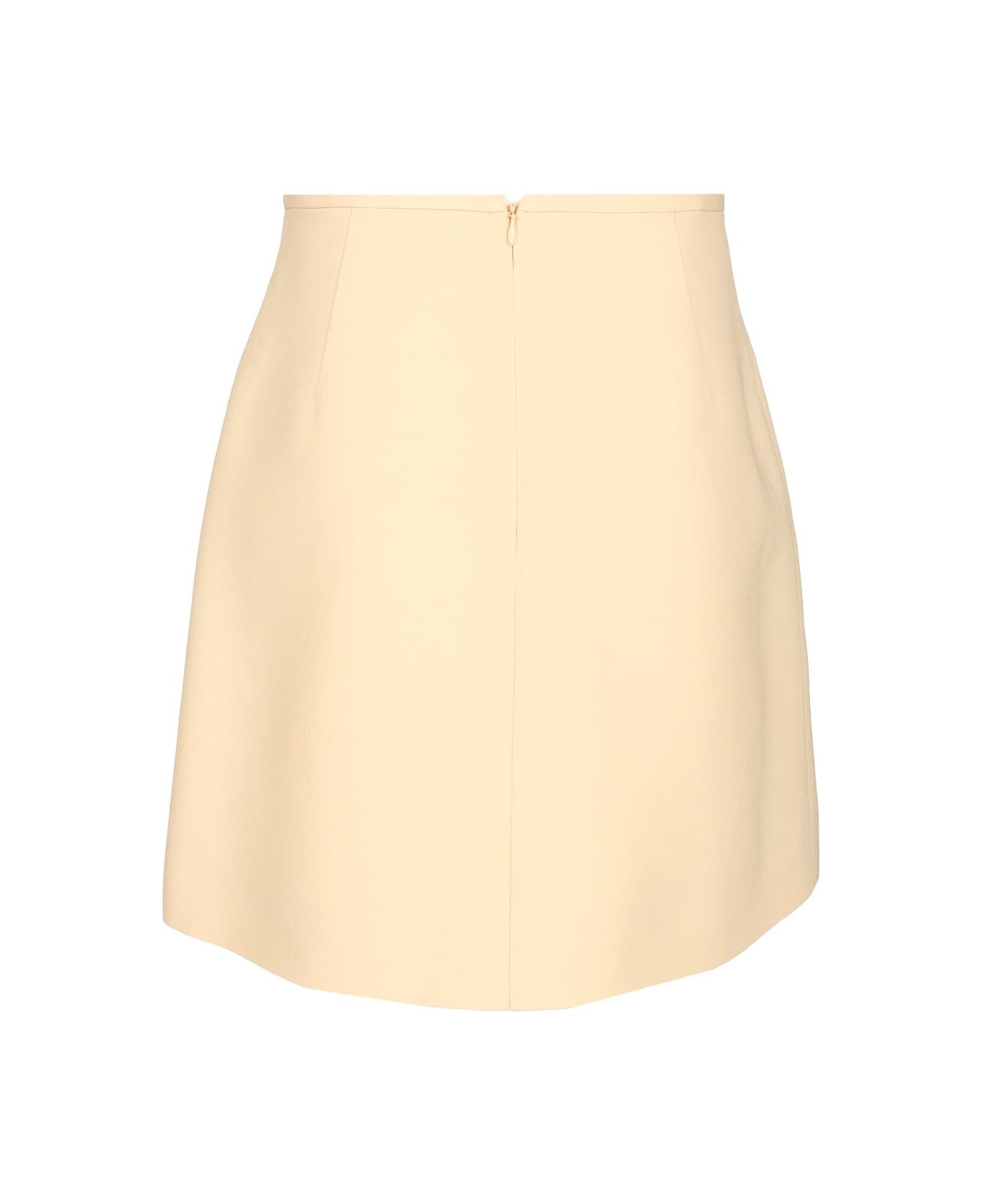 Short Skirt With Bow - 2