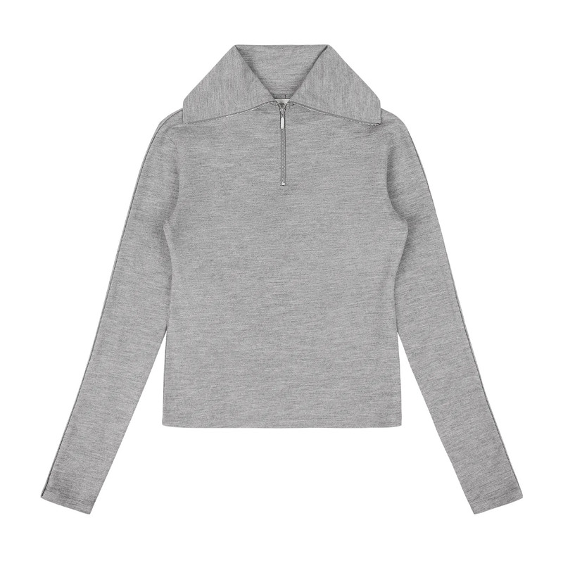 APEX WOOL TOP DUST GREY 1